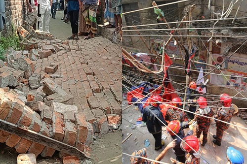 ভূমিকম্পে মৃতের সংখ্যা বেড়ে ৬, আহত শতাধিক